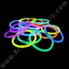 Braccialetti Fluo Monocolore (100 pz)