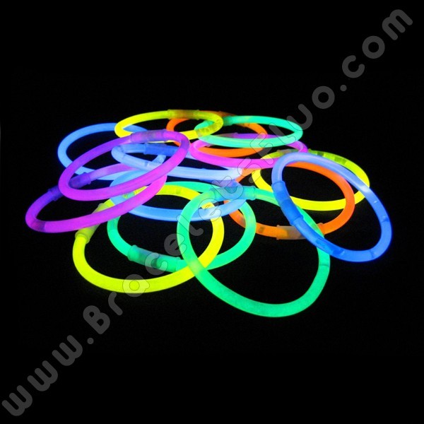 Braccialetti Fluo Monocolore