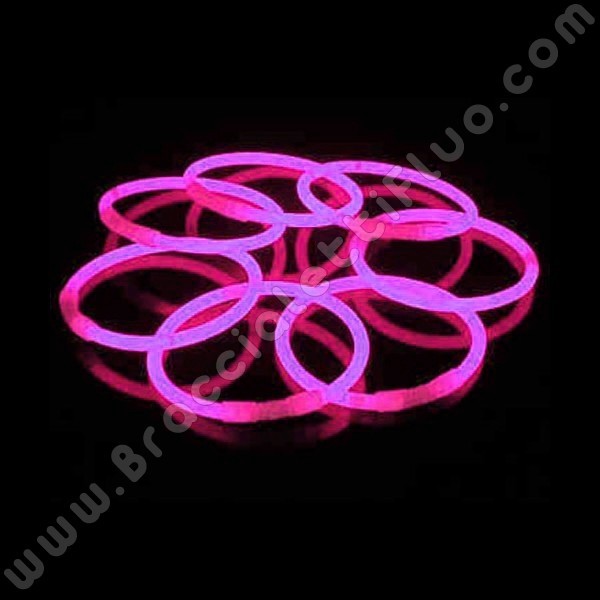 Withosent 330 Pezzi Braccialetti Luminosi Fluorescenti, Starlight