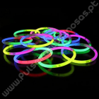 Braccialetti Fluo Tricolore (100 pz)